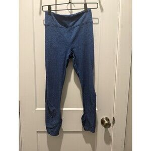 Free People Movement Halo Cutout Leggings Women's Medium Blue Yoga Activewear